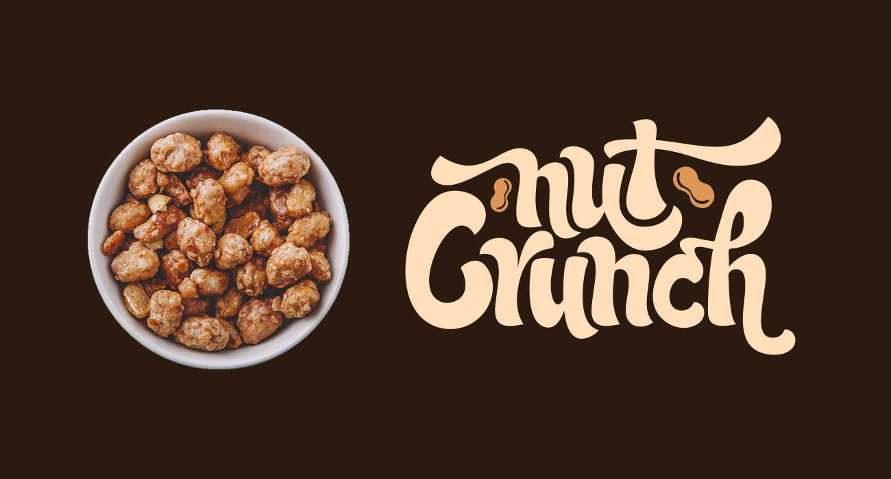 Nut Crunch Logo and Nuts